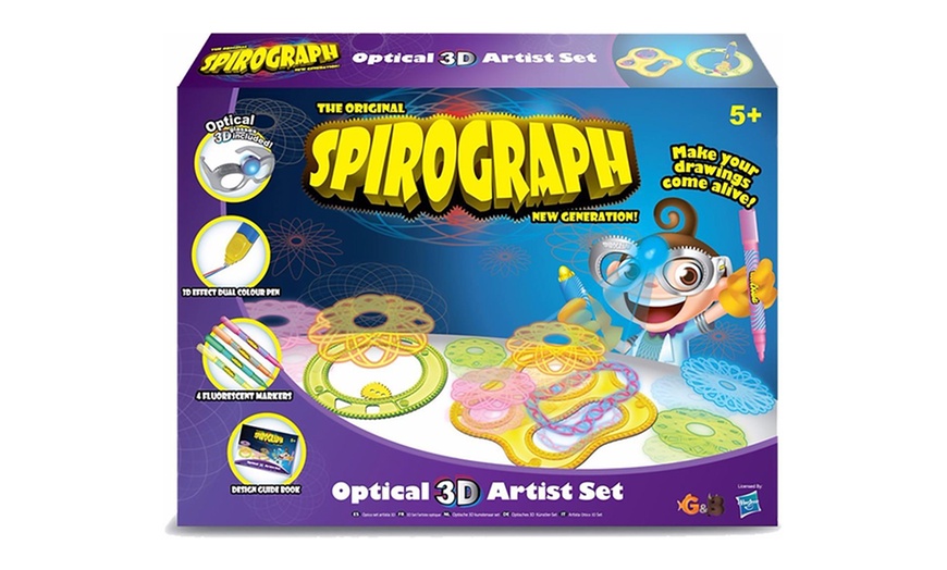 Image 1: Hasbro Spirograph Pro Artist Set