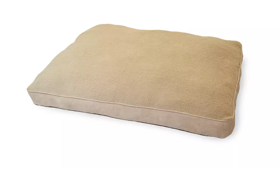 Gusseted Terry-Top Suede Pet Pillows. Multiple Colors and Sizes Available from $19.99–$34.99. Free Returns. - Second Medium