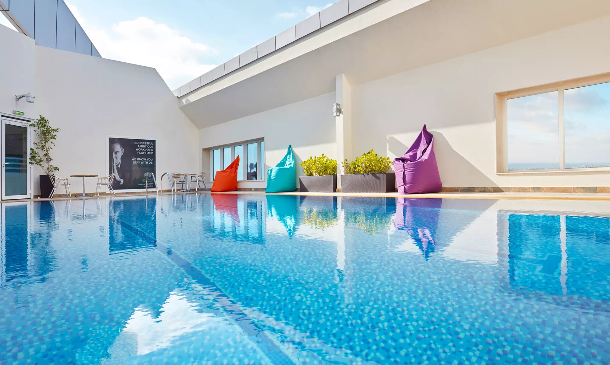 Abu Dhabi: 1 or 2 Nights for Two with Breakfast and Leisure Access at the 5* Jannah Burj Al Sarab - Primary Image