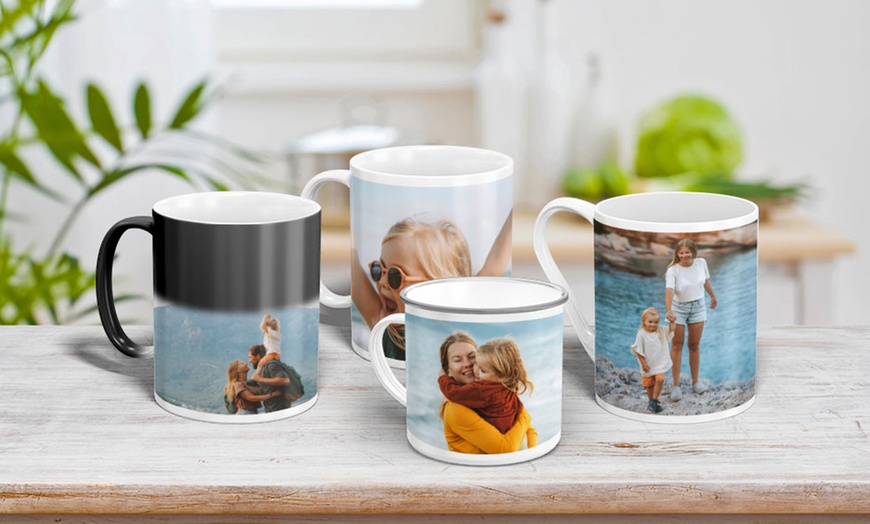 Image 5: One or Two Personalised Mugs from Photo Gifts