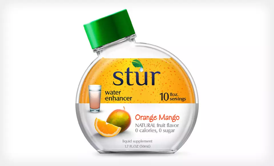 6- or 12-Pack of Stur Water Enhancer in a Variety of Flavors (25% Off). Free Shipping. - Second Medium