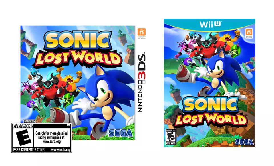 Sonic Lost World for Wii U or 3DS. Free Returns. - Primary Image