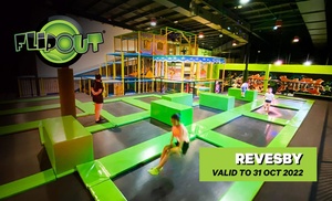 Trampoline Park Entry at Flip Out Revesby