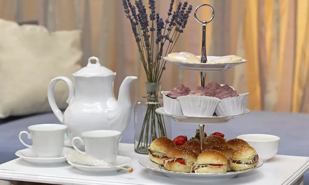 High Tea for Two or Four with Sandwiches, Scones, & Spreads at The Living Room at The Maidstone (Up to 45% Off) - Primary Image