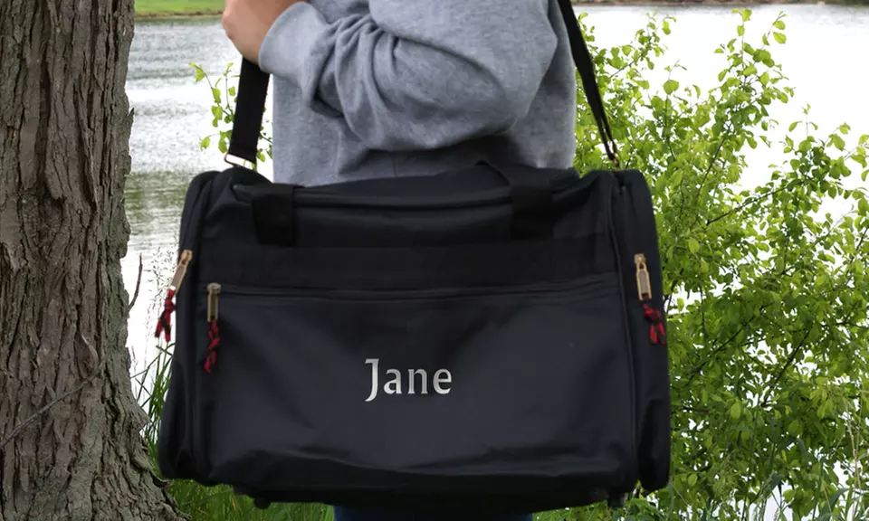 Personalized Embroidered Duffel Bag from GiftsForYouNow.com (Up to 50% Off) - Second Medium