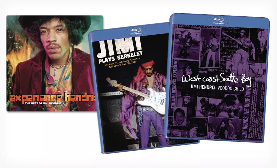 Jimi Hendrix CD, Blu-ray, or DVD (Up to 42% Off). Six Options Available. Free Returns. - Primary Image