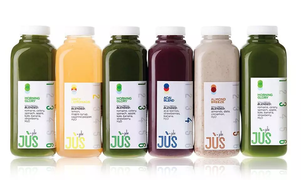 Juice Cleanse for $33–$175 from Jus by Julie - Primary Image