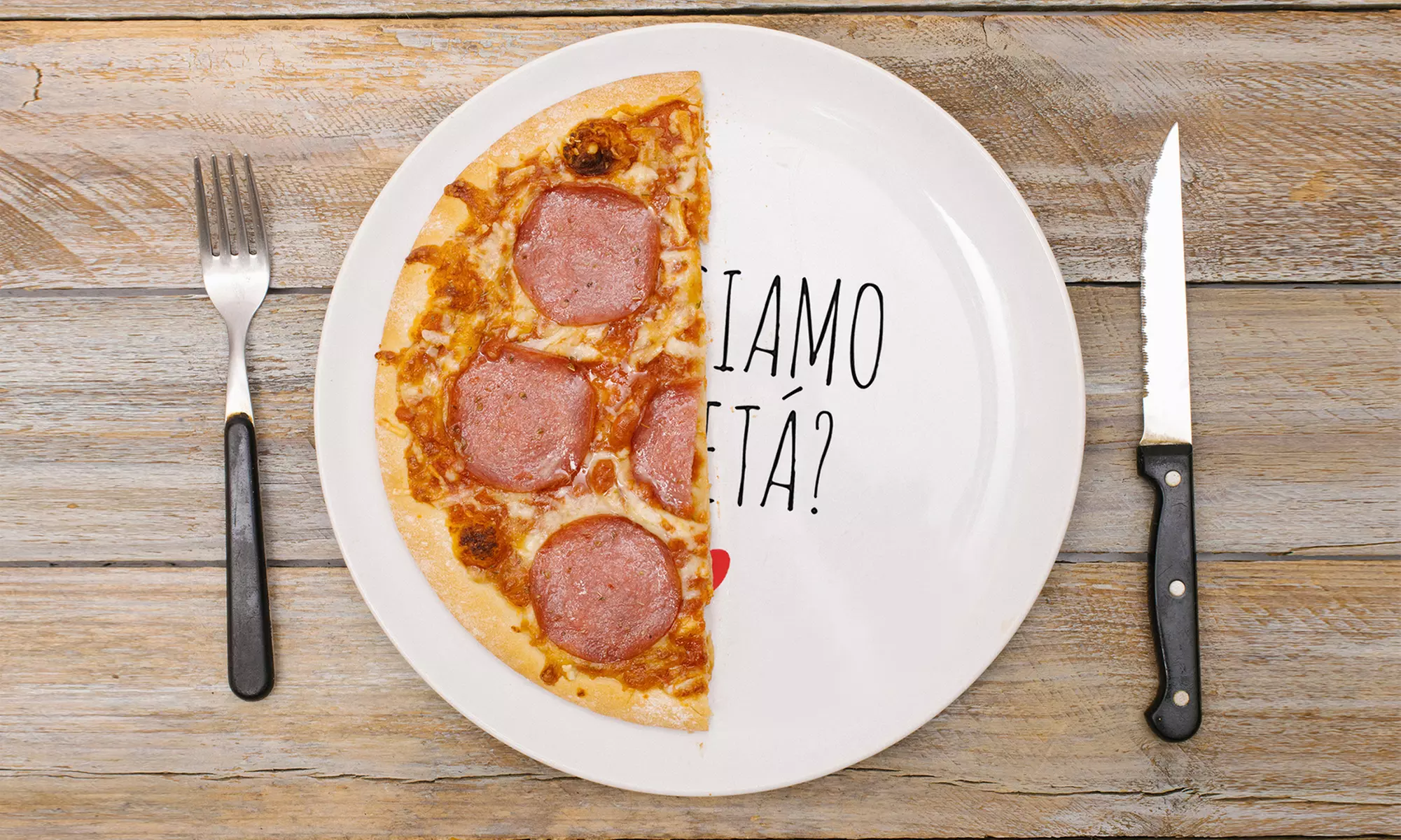 Set di 6 piatti da pizza di 31 cm