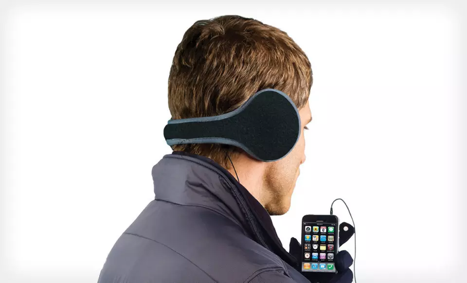 $8 for 180s Fleece Ear Warmers with Headphones for Men or Women ($35 List Price) - Second Medium
