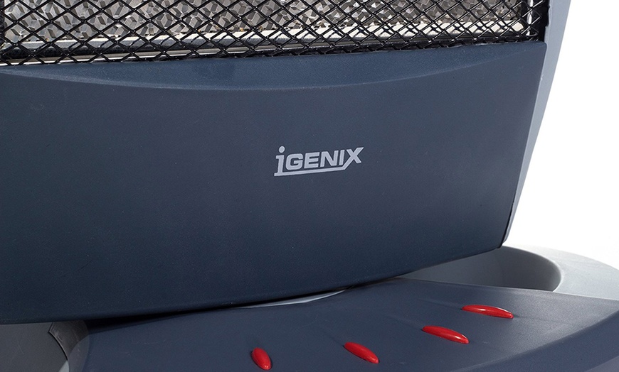 Image 2: Igenix Four-Bar Halogen Heater