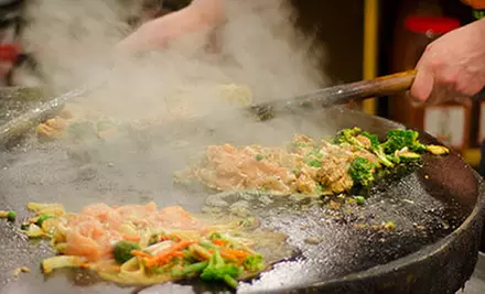 $15 for Three Vouchers, Each Good for $10 Off Your Bill at Sizzling Sticks ($30 Value) - Primary Image
