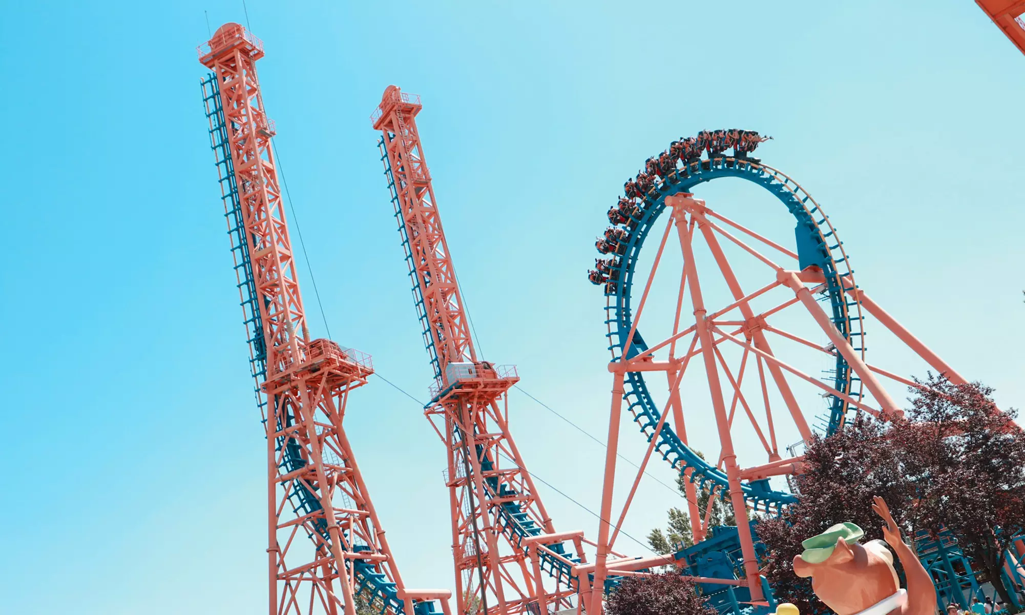 Parque Warner y Warner Beach: entrada júnior o adulto (1, 2 o 3 días)