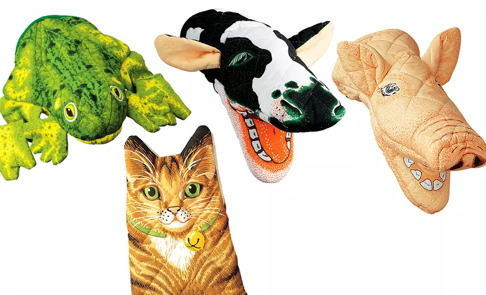 Boston Warehouse Animal Oven Mitts - Primary Image