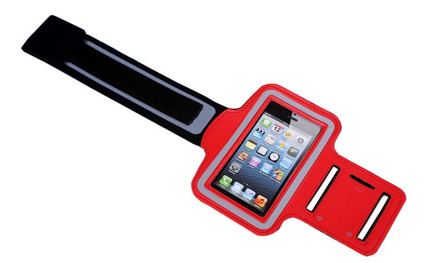 Image 13: One or Two Sports Armbands for iPhone