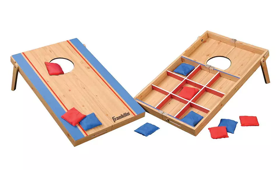 Portable Bean Bag and Tic-Tac-Toe Set. Free Returns. - Primary Image