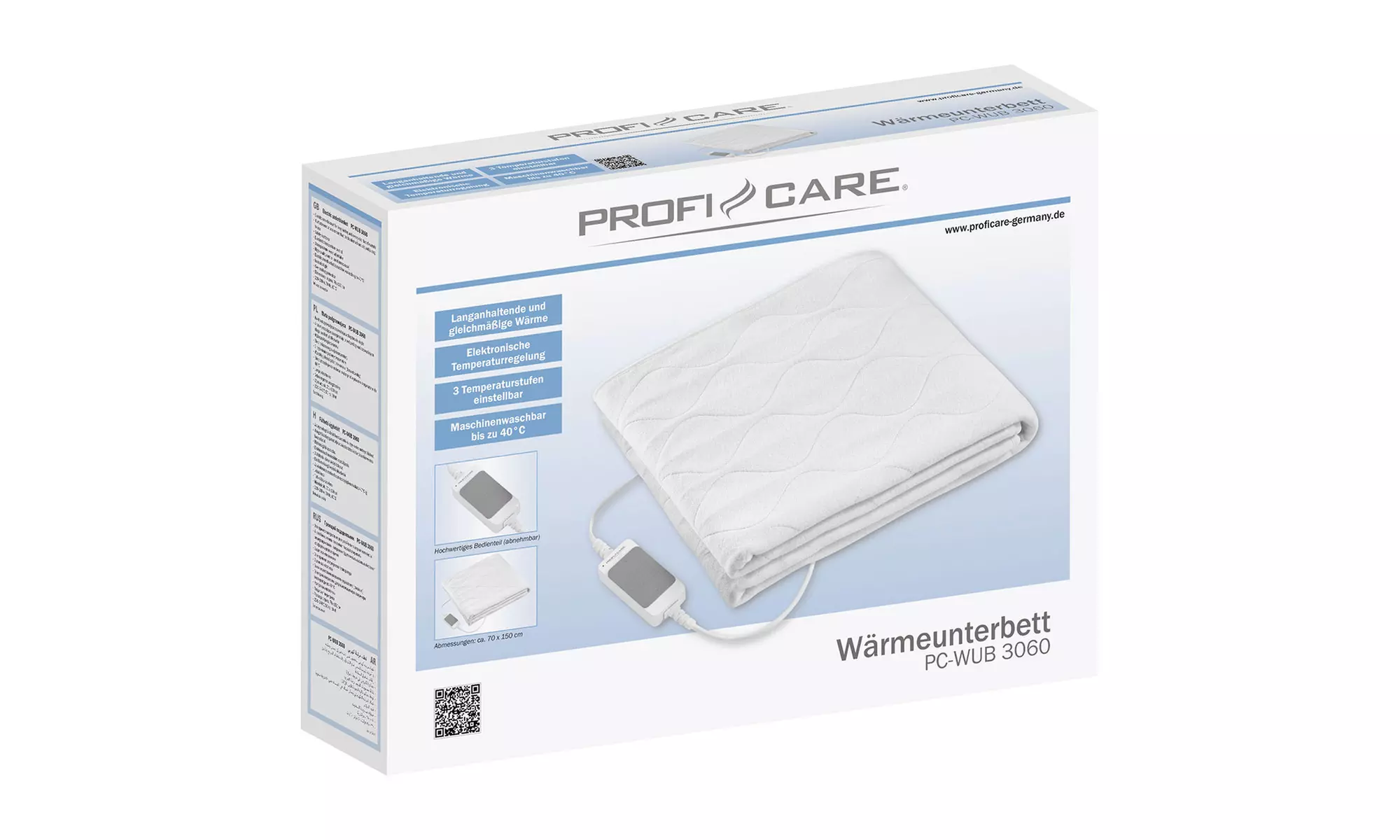 Couverture chauffante électrique - Second Medium