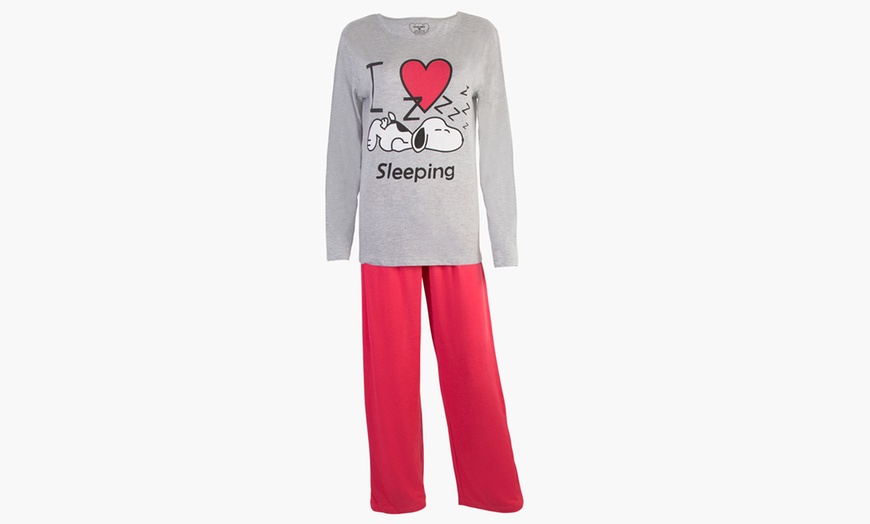 Image 9: Pyjamas longs Disney et Snoopy