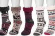 MUK LUKS Women's Fluffy Cabin Socks (Size 8-10) - Image 3