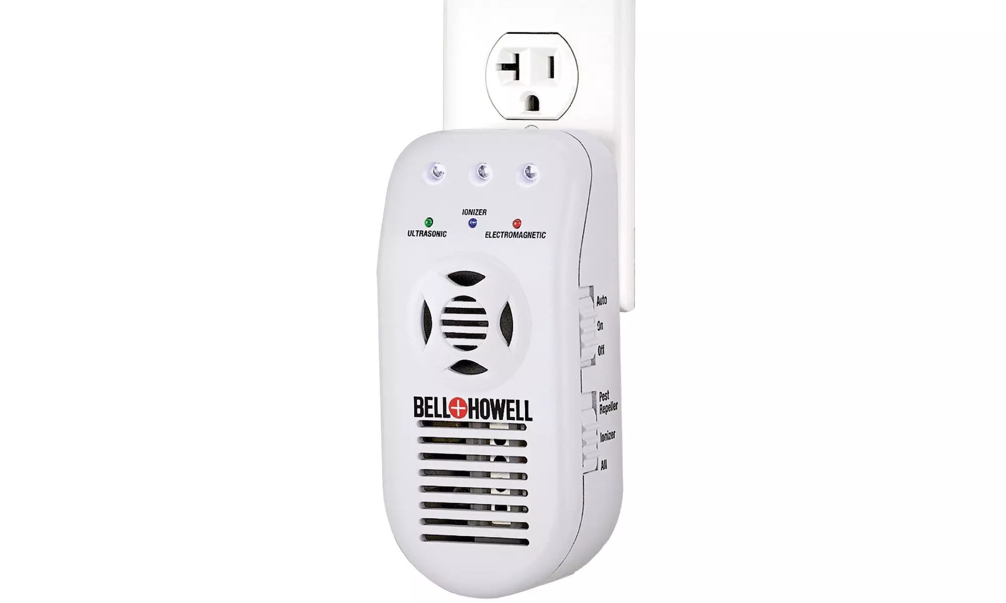 Bell + Howell 3-in-1 Ionic Pest Repeller, Air Purifier, and Night Light - Primary Image