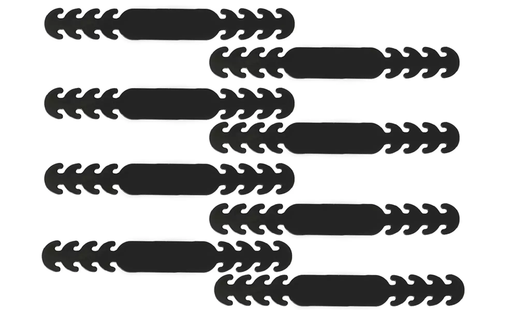 Lot de 2, 4 ou 8 accroches-masques réglables - Second Medium