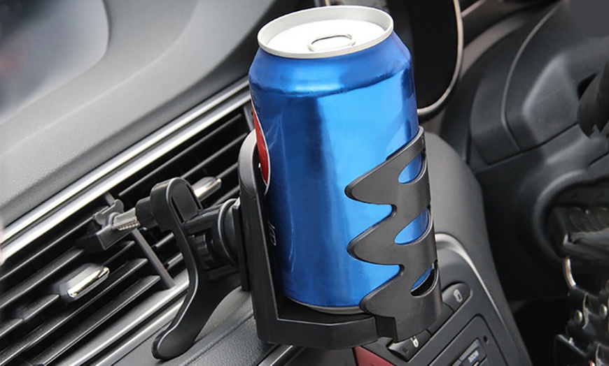 Image 1: Universal Car Air Vent Cup Holder