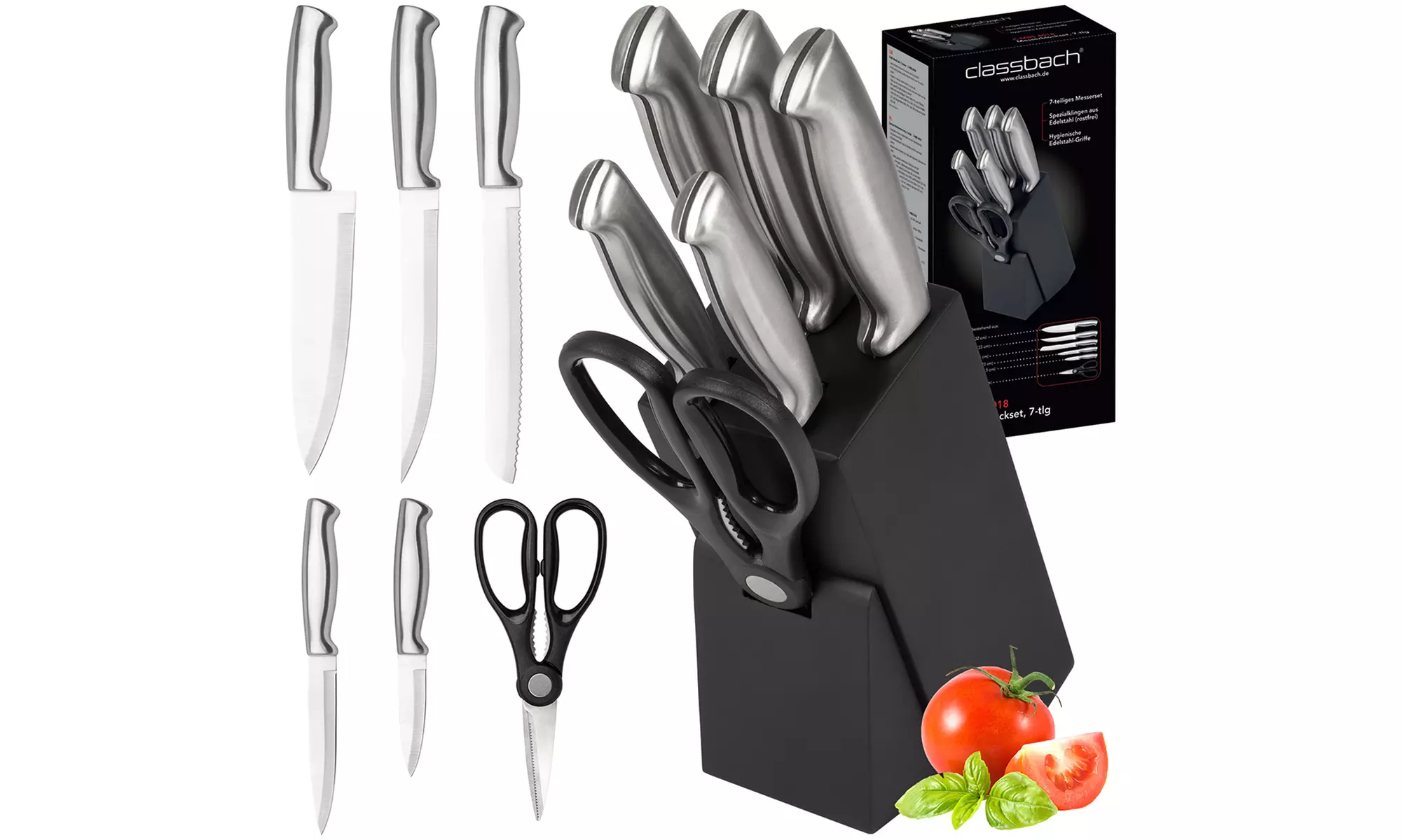 Classbach 7-teiliges Messer-Set