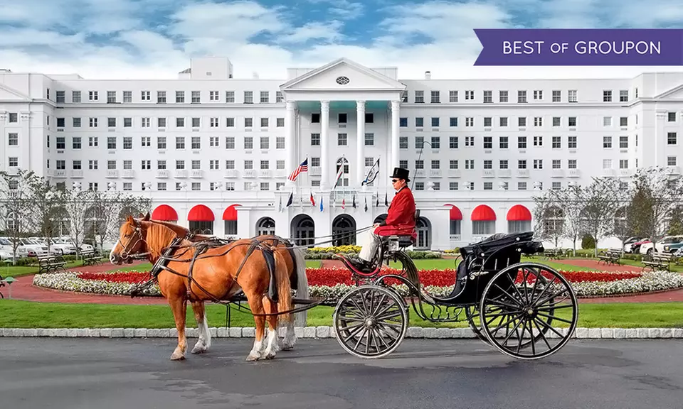 Stay with Daily $20 Slot Credits at The Greenbrier in White Sulphur Springs, WV. Dates into May. - Primary Image