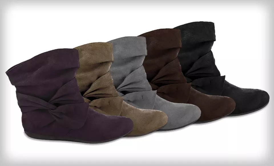 One Pair of Rampage Women's Buckley Ankle Boots. Multiple Colors Available. - Primary Image