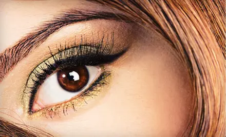 Semipermanent Lash Lift and Tint or Semipermanent Brow Embroidery at Herbal Mineral (Up to 68% Off) - Primary Image