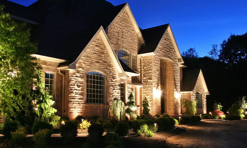 $499 for a Landscape-Lighting Package from Metroplex Landscape Lighting ($695 Value) - Primary Image