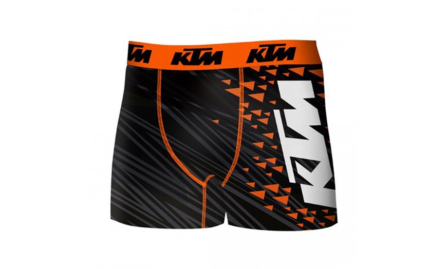 Image 4: Pack 4 boxers KTM microfibre 