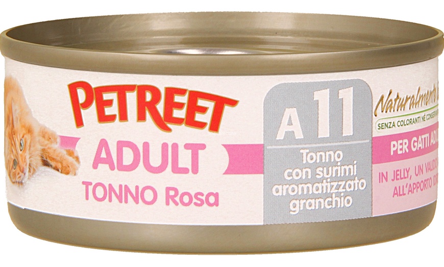 Image 29: Box Petreet per gatti con 60 scatolette da gusti misti