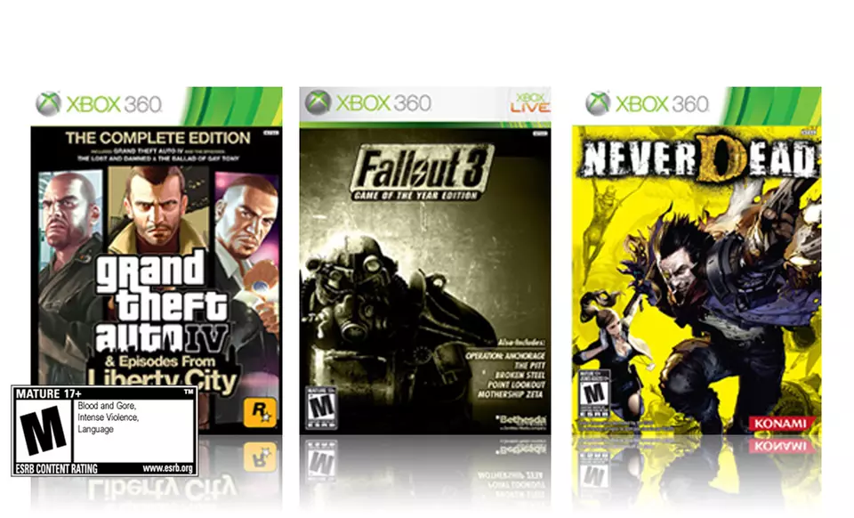Action-Game 3-Pack for Xbox 360.  - Primary Image
