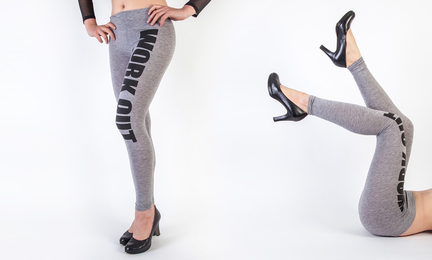 Image 4: Women's Workout Leggings