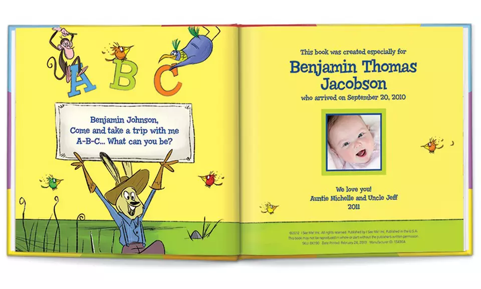 Personalized Kid's Books and Sing-Along CD from I See Me!  - Second Medium