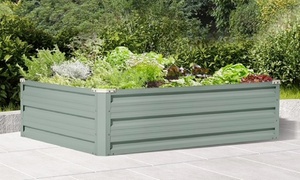 One or Two Metal Raised Garden Beds