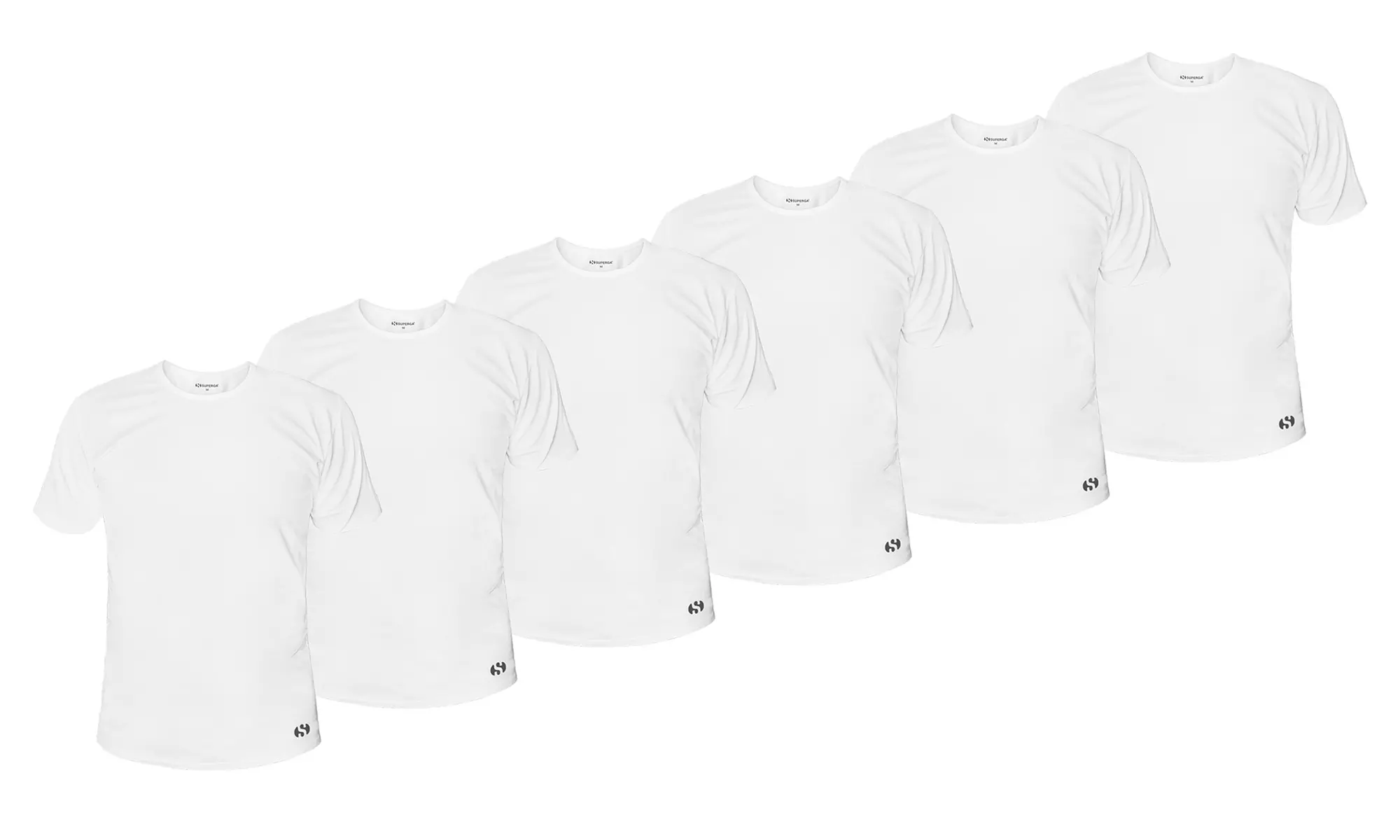 6 t-shirt da uomo Superga