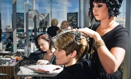 Haircut with Awapuhi Keratriplex Treatment, Color, or Highlights and Lowlights at Paul Mitchell the School Charleston (51% Off) - Primary Image