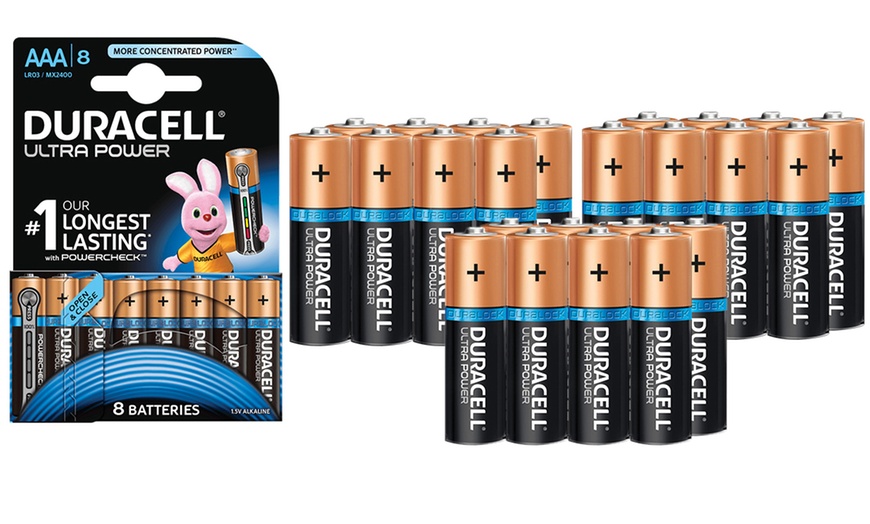 Image 7: 1 à 5 lots de 8 piles Duracell, modèle AA et/ou AAA au choix