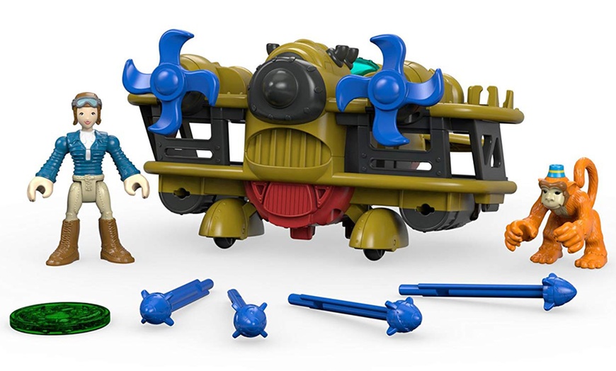 Image 11: Imaginext Bi-Plane Bomber