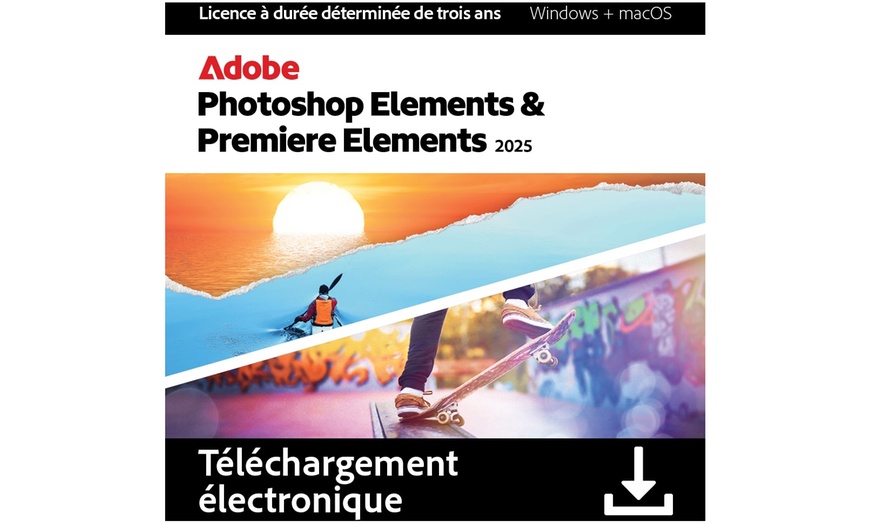 Image 2: Adobe Photoshop et/ou Premier Elements 2025