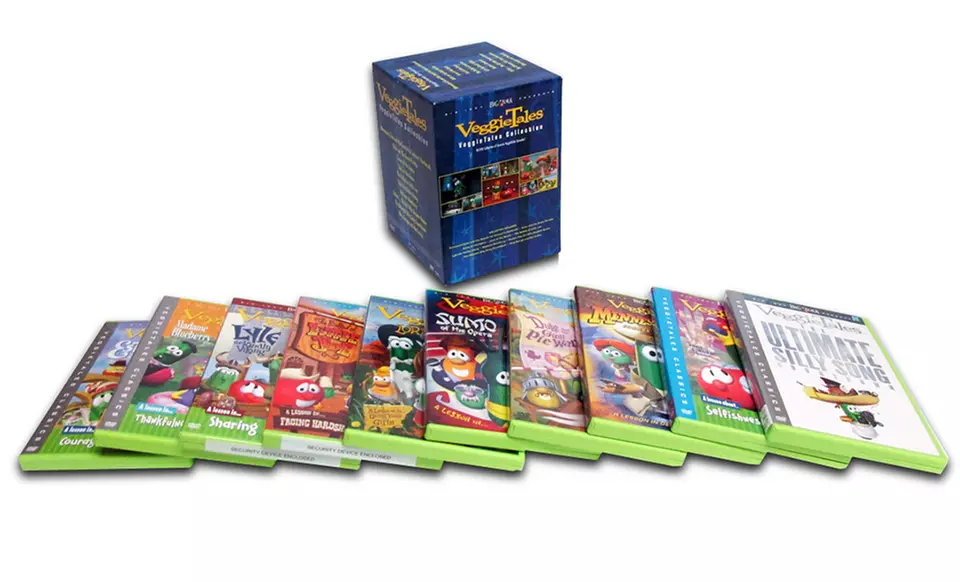 Veggie Tales 8- or 10-DVD Set for $34.99 or $37.99 - Second Medium