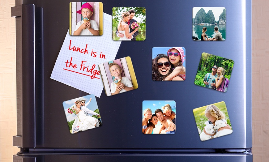 Image 1: Personalised Photo Magnets 