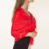 Image 4: Gilbin Floral Embroidery Women's Scarf Wrap Shawl
