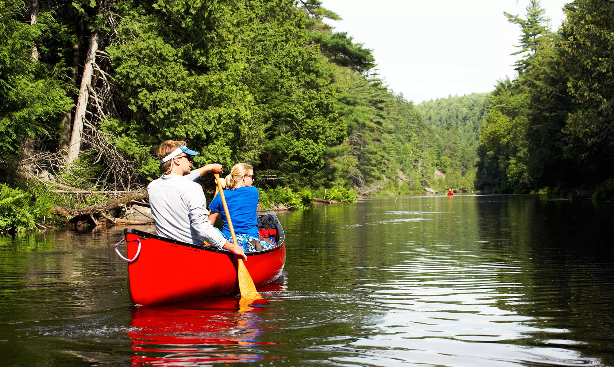 Canoe Trip with Optional Camping for Two or Four or Raft Rental for Six from Riverview Ranch (46% Off) - Primary Image