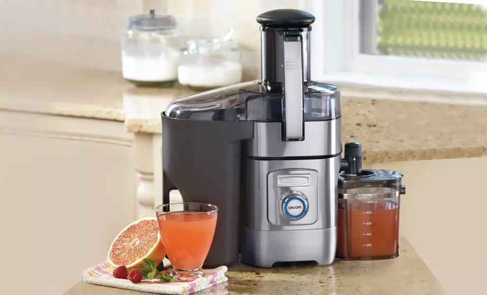 $98.99 for a Cuisinart CJE-1000FR 1,000-Watt 5-Speed Juice Extractor (Refurbished) ($270 List Price). Free Shipping. - Primary Image