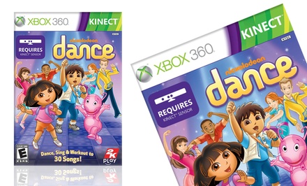 Nickelodeon Dance works with the Xbox 360's Kinect motion sensor to...