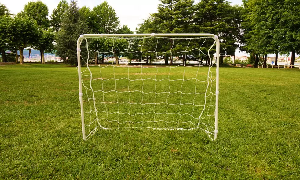 But de football standard taille XS avec filet, 107 x 87 x 38 cm - Primary Image