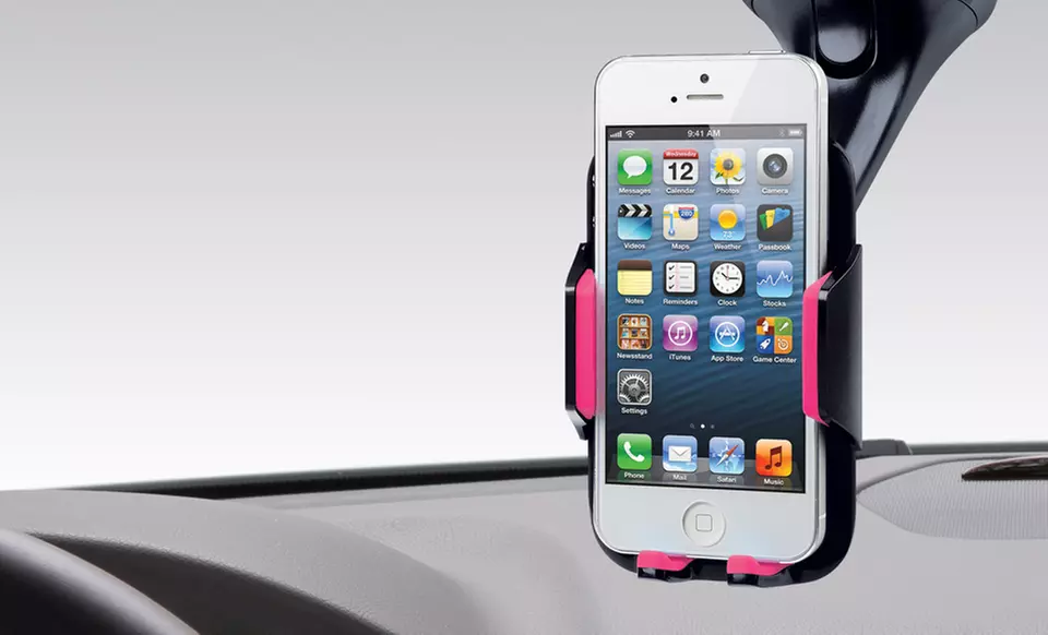 Universal Smartphone Windshield or Dashboard Mount. Multiple Colors Available. Free Returns. - Primary Image