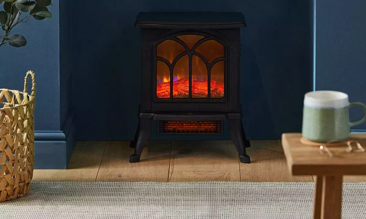 Wintem retro elektrische haard